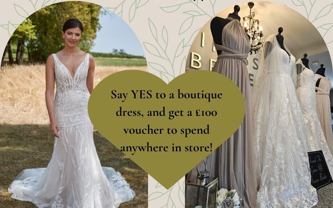 June Boutique Bridal Dress Offer