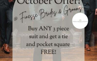 October Offer at Finesse Brides & Grooms