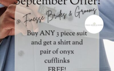September Offer at Finesse Brides & Grooms